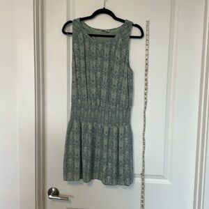 Joie mini blue and green dress